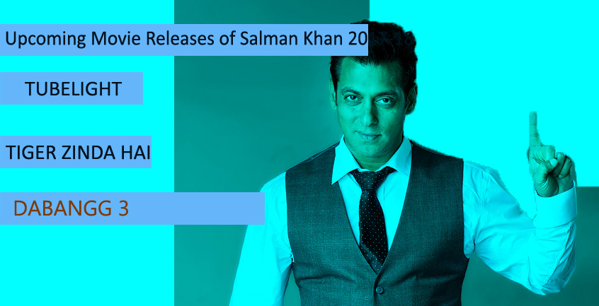 Upcoming Movie Releases of Salman Khan in 2017-2018