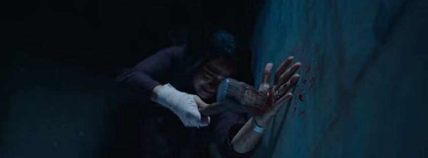 Anushka shetty Bhaagamathie movie punishing her self in teaser