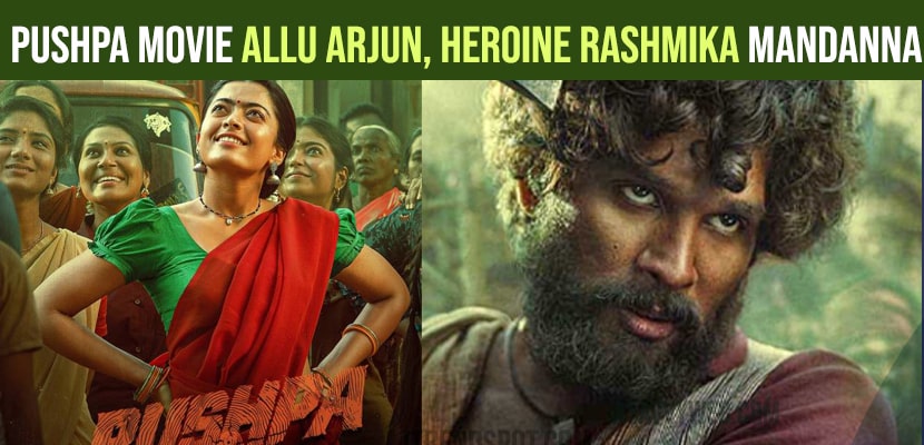 Pushpa Movie Allu Arjun, Heroine Rashmika Mandanna