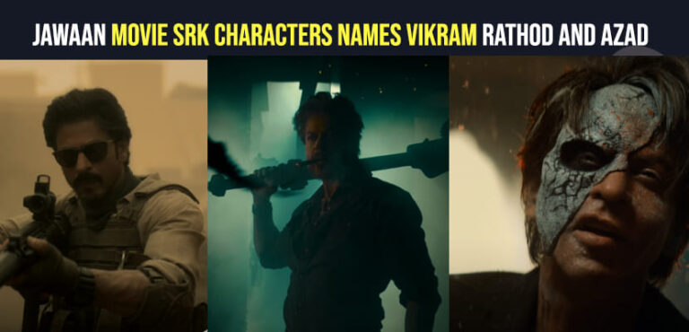 Vikram Rathod Cast Jawaan Movie SRK Character Names Vikram Rathod and Azad - ITS - ITrendSpot